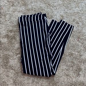 Forever 21+ Striped Skinny Pants